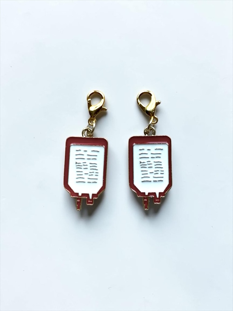 Medical Themed Charms For Keychains, Bracelets, Backpacks, Zipper Pulls, & Etc.